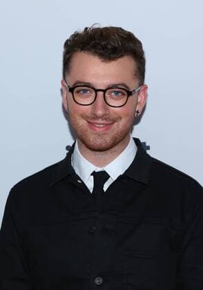 Sam Smith arrives in the press room for the iHeartRadio Music Festival at the MGM Grand Hotel in Las Vegas, Nevada on September 18, 2015.  LAV20150918003 JAMESxATOA