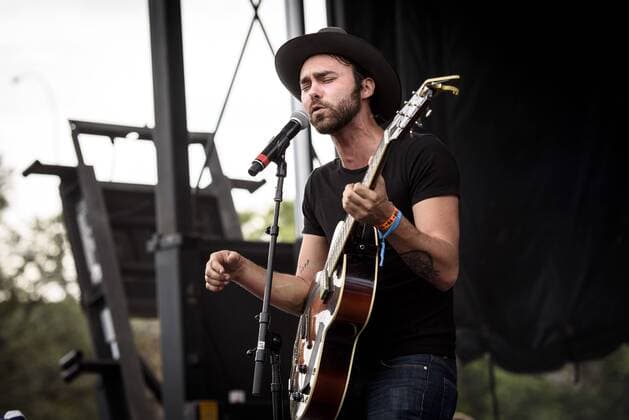 Sept. 18, 2015 - Shakey Graves (born Alejandro Rose-Garcia) an Americana musician from Austin, Texas, performed a sold out show at TURF Music Festival in Toronto. In picture: SHAKEY GRAVES - ZUMAm154
