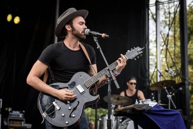 Sept. 18, 2015 - Shakey Graves (born Alejandro Rose-Garcia) an Americana musician from Austin, Texas, performed a sold out show at TURF Music Festival in Toronto. In picture: SHAKEY GRAVES - ZUMAm154