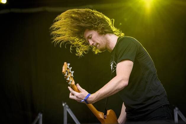Sept. 18, 2015 - American emo band from Omaha, Nebraska, DESAPARECIDOS performed a sold out show at TURF Music Festival in Toronto. In picture: CONOR OBERST,.LANDON HEDGES,.MATT BAUM,.DENVER DALLEY,.IAN MCELROY - ZUMAm154