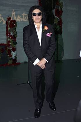 Gene Simmons (Kiss) bei der Francis Montesinos Fashion Show auf der Mercedes-Benz Fashion Week Madrid Spring Summer 2016. Madrid, 18.09.20156 Gene Simmons (Kiss) 