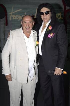 Francis Montesinos und Gene Simmons (Kiss) bei der Francis Montesinos Fashion Show auf der Mercedes-Benz Fashion Week Madrid Spring Summer 2016. Madrid, 18.09.20156 Francis Montesinos, Gene Simmons 