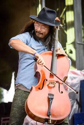Sept. 18, 2015 - American folk rock band from Concord, North Carolina, THE AVETT BROTHERS performed a sold out show at TURF Music Festival in Toronto. In picture: CONOR OBERST,.LANDON HEDGES,.MATT BAUM,.DENVER DALLEY,.IAN MCELROY - ZUMAm154