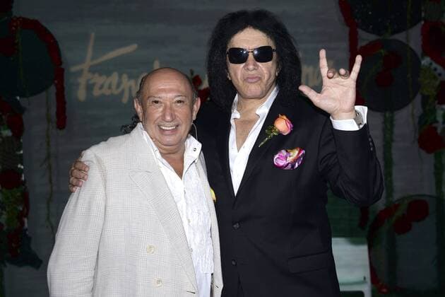 Francis Montesinos und Gene Simmons (Kiss) bei der Francis Montesinos Fashion Show auf der Mercedes-Benz Fashion Week Madrid Spring Summer 2016. Madrid, 18.09.20156 Francis Montesinos, Gene Simmons 