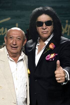Francis Montesinos und Gene Simmons (Kiss) bei der Francis Montesinos Fashion Show auf der Mercedes-Benz Fashion Week Madrid Spring Summer 2016. Madrid, 18.09.20156 Francis Montesinos, Gene Simmons 