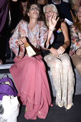 Paola Dominguin bei der Francis Montesinos Fashion Show auf der Mercedes-Benz Fashion Week Madrid Spring Summer 2016. Madrid, 18.09.20156 Paola Dominguin, Shannon Tweed 