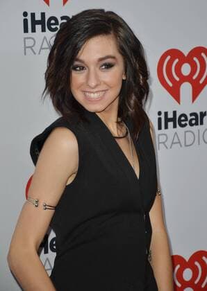 Las Vegas, Nevada, United States of America - Singer Christina Grimmie attends the 2015 iHeartRadio Music Festival on September 18, 2015 at MGM Grand Arena in Las Vegas, Nevada. Las Vegas United States of America - ZUMAt114