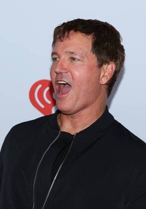 Stephan Jenkins of Third Eye Blind arrives in the press room for the iHeartRadio Music Festival at the MGM Grand Hotel in Las Vegas, Nevada on September 18, 2015.  LAV20150918118 JAMESxATOA