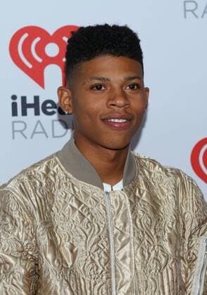 Bryshere Gray arrives in the press room for the iHeartRadio Music Festival at the MGM Grand Hotel in Las Vegas, Nevada on September 18, 2015.  LAV20150918056 JAMESxATOA