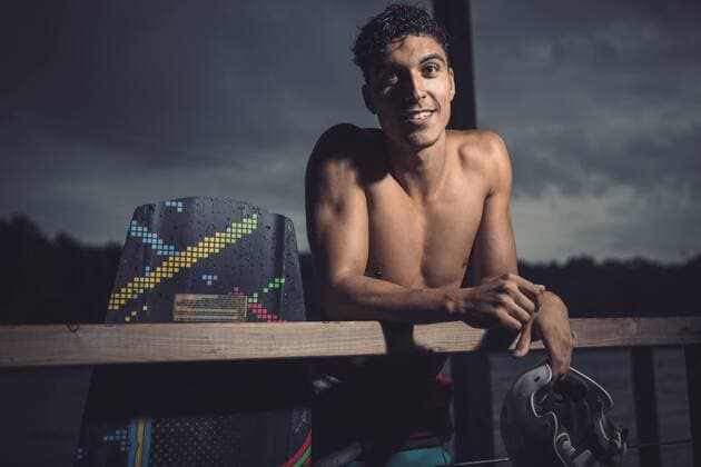 Portrait of young wakeboarder model released Symbolfoto property released  MADF000501