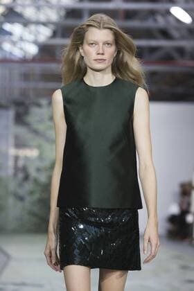 London, UK. 19 09 2015. London Fashion Week runway show of designer Jasper Conran at the BFC Show Space in Brewer Street. London Fashion Week, Jasper Conran, London, UK 
