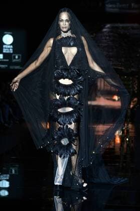 Model bei der Andres Sarda Fashion Show auf der Mercedes-Benz Fashion Week Madrid Spring Summer 2016. Madrid, 19.09.2015 Andres Sarda Model 