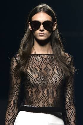 Model bei der Roberto Torretta Fashion Show auf der Mercedes-Benz Fashion Week Madrid Spring Summer 2016. Madrid, 19.09.2015 Roberto Torretta Model 