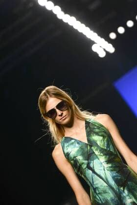 Model bei der Roberto Torretta Fashion Show auf der Mercedes-Benz Fashion Week Madrid Spring Summer 2016. Madrid, 19.09.2015 Roberto Torretta Model 