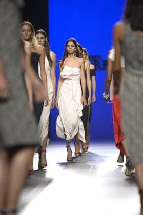 Models bei der Roberto Torretta Fashion Show auf der Mercedes-Benz Fashion Week Madrid Spring Summer 2016. Madrid, 19.09.2015 Roberto Torretta Models 