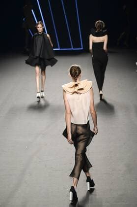 Models bei der Amaya Arzuaga Fashion Show auf der Mercedes-Benz Fashion Week Madrid Spring Summer 2016. Madrid, 19.09.2015 Amaya Arzuaga Models 