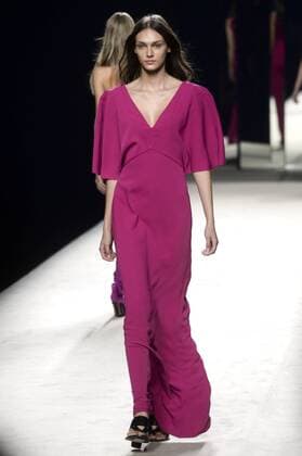 Model bei der Juanjo Oliva Fashion Show auf der Mercedes-Benz Fashion Week Madrid Spring Summer 2016. Madrid, 19.09.2015 Juanjo Oliva Model 