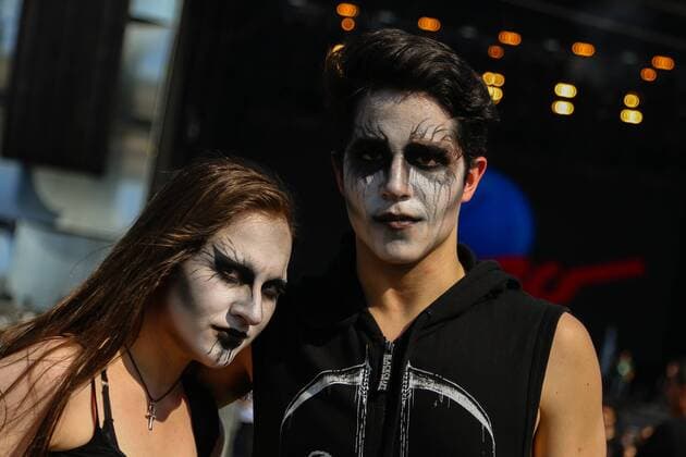 RIO DE JANEIRO, Brazil - 09 19 2015: ROCK IN RIO 2015 - Public during Rock in Rio 2015.  Andr?xHorta