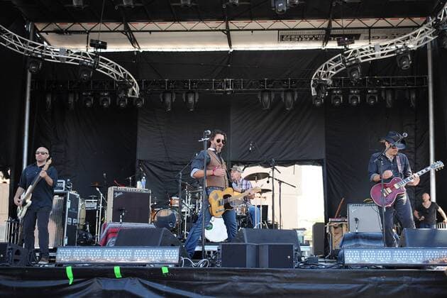Sep. 18, 2015 - Del Mar, CA, United States of America - September 18, 2015 - Roger Clyne and the Peacemakers at KAABOO Del Mar Music Festival at the Del Mar Race Track and Fair Grounds in Del Mar, California Del Mar United States of America - ZUMAi88_