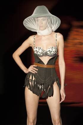 Sept. 19, 2015 - Madrid, Madrid, Spain - A model showcases designs by Andres Sarda on the runway at the Andres Sarda show during Mercedes-Benz Fashion Week Madrid Spring Summer 2016 at Ifema on September 19, 2015 in Madrid, Spain. Madrid Spain  - ZUMAn230