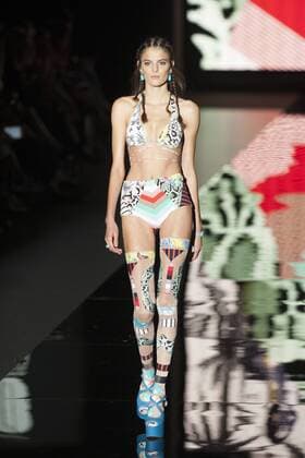 Sept. 19, 2015 - Madrid, Madrid, Spain - A model showcases designs by Andres Sarda on the runway at the Andres Sarda show during Mercedes-Benz Fashion Week Madrid Spring Summer 2016 at Ifema on September 19, 2015 in Madrid, Spain. Madrid Spain  - ZUMAn230