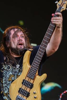 RIO DE JANEIRO, Brazil - 09 19 2015: ROCK IN RIO 2015 - NOTURNALL: Brazilian metalheads open the Sunset Stage during Rock in Rio 2015.  Andr?xHorta