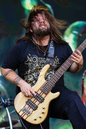 RIO DE JANEIRO, Brazil - 09 19 2015: ROCK IN RIO 2015 - NOTURNALL: Brazilian metalheads open the Sunset Stage during Rock in Rio 2015.  Andr?xHorta