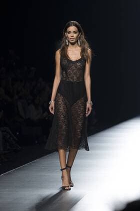 Sept. 19, 2015 - Madrid, Madrid, Spain - A model showcases designs by Roberto Torretta on the runway at the Roberto Torretta show during Mercedes-Benz Fashion Week Madrid Spring Summer 2016 at Ifema on September 19, 2015 in Madrid, Spain. Madrid Spain  - ZUMAn230