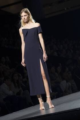 Sept. 19, 2015 - Madrid, Spain - A model showcases designs by Roberto Torretta on the runway at the Roberto Torretta show during Mercedes-Benz Fashion Week Madrid Spring Summer 2016 at Ifema on September 19, 2015 in Madrid, Spain. Madrid Spain  - ZUMAn230