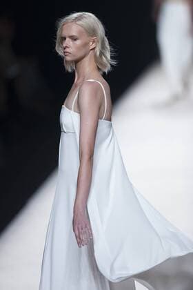 Sept. 19, 2015 - Madrid, Madrid, Spain - A model showcases designs by Juanjo Oliva on the runway at the Juanjo Oliva show during Mercedes-Benz Fashion Week Madrid Spring Summer 2016 at Ifema on September 19, 2015 in Madrid, Spain. Madrid Spain  - ZUMAn230
