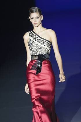 Sept. 19, 2015 - Madrid, Madrid, Spain - A model showcases designs by Hannibal Laguna on the runway at the Hannibal Laguna show during Mercedes-Benz Fashion Week Madrid Spring Summer 2015 16 at Ifema on September 19, 2015 in Madrid, Spain. Madrid Spain  - ZUMAn230