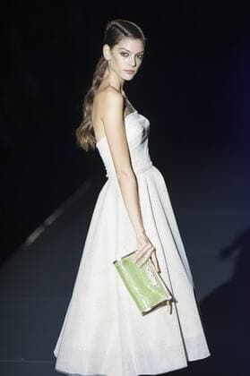 Sept. 19, 2015 - Madrid, Madrid, Spain - A model showcases designs by Hannibal Laguna on the runway at the Hannibal Laguna show during Mercedes-Benz Fashion Week Madrid Spring Summer 2015 16 at Ifema on September 19, 2015 in Madrid, Spain. Madrid Spain  - ZUMAn230