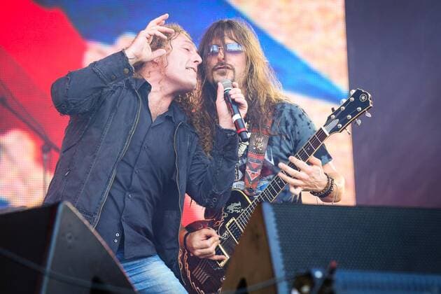 RIO DE JANEIRO, Brazil - 09 19 2015: ROCK IN RIO 2015 - COVE - Cove on the second show of the Sunset Stage during Rock in Rio 2015.  Andr?xHorta
