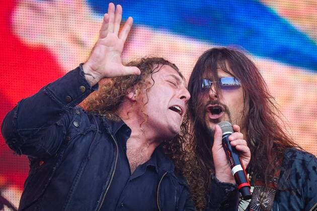 RIO DE JANEIRO, Brazil - 09 19 2015: ROCK IN RIO 2015 - COVE - Cove on the second show of the Sunset Stage during Rock in Rio 2015.  Andr?xHorta