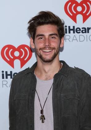 Alvaro Soler arrives in the press room for the iHeartRadio Music Festival at the MGM Festival Grounds in Las Vegas, Nevada on September 19, 2015.  LAV20150919072 JAMESxATOA