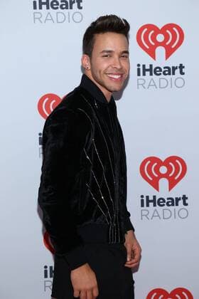 Prince Royce arrives for the iHeartRadio Music Festival at the MGM Festival Grounds in Las Vegas, Nevada on September 19, 2015.  LAV20150919085 JAMESxATOA
