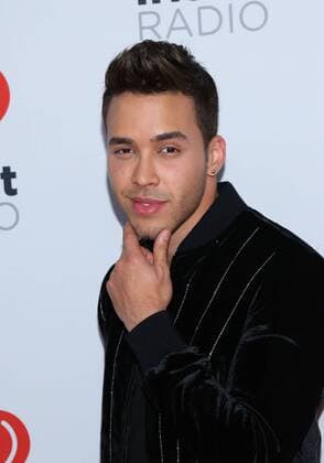 Prince Royce arrives for the iHeartRadio Music Festival at the MGM Festival Grounds in Las Vegas, Nevada on September 19, 2015.  LAV20150919086 JAMESxATOA