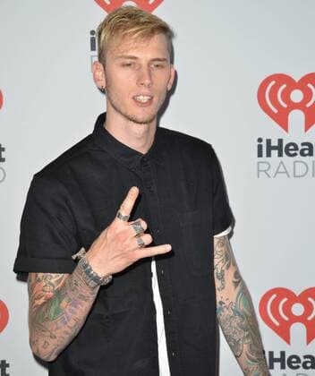 Sept. 19, 2015 - Las Vegas, Nevada, United States of America - Rapper Machine Gun Kelly attends the 2015 iHeartRadio Music Festival on September 19, 2015 at MGM Grand Arena in Las Vegas, Nevada. Las Vegas United States of America - ZUMAt114