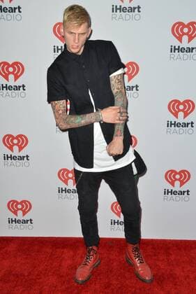 Sept. 19, 2015 - Las Vegas, Nevada, United States of America - Rapper Machine Gun Kelly attends the 2015 iHeartRadio Music Festival on September 19, 2015 at MGM Grand Arena in Las Vegas, Nevada. Las Vegas United States of America - ZUMAt114