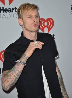 Sept. 19, 2015 - Las Vegas, Nevada, United States of America - Rapper Machine Gun Kelly attends the 2015 iHeartRadio Music Festival on September 19, 2015 at MGM Grand Arena in Las Vegas, Nevada. Las Vegas United States of America - ZUMAt114