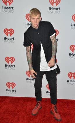 Sept. 19, 2015 - Las Vegas, Nevada, United States of America - Rapper Machine Gun Kelly attends the 2015 iHeartRadio Music Festival on September 19, 2015 at MGM Grand Arena in Las Vegas, Nevada. Las Vegas United States of America - ZUMAt114