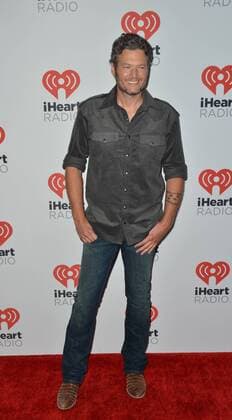 Sept. 19, 2015 - Las Vegas, Nevada, United States of America - Country singer Blake Shelton attends the 2015 iHeartRadio Music Festival on September 19, 2015 at MGM Grand Arena in Las Vegas, Nevada. Las Vegas United States of America - ZUMAt114