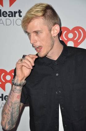 Sept. 19, 2015 - Las Vegas, Nevada, United States of America - Rapper Machine Gun Kelly attends the 2015 iHeartRadio Music Festival on September 19, 2015 at MGM Grand Arena in Las Vegas, Nevada. Las Vegas United States of America - ZUMAt114