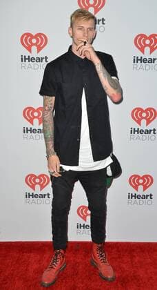 Sept. 19, 2015 - Las Vegas, Nevada, United States of America - Rapper Machine Gun Kelly attends the 2015 iHeartRadio Music Festival on September 19, 2015 at MGM Grand Arena in Las Vegas, Nevada. Las Vegas United States of America - ZUMAt114