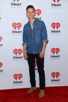 Matt Bomer arrives for the iHeartRadio Music Festival at the MGM Grand in Las Vegas, Nevada on September 19, 2015.  LAV20150919104 JAMESxATOA