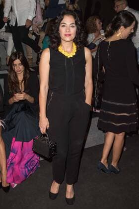Rocio Munoz en el desfile de Leandro Cano y Esther Noriega de la Mercedes Benz Fashion Week 2015 en Madrid. 588 cordon press Rocio Munoz at the Leando Cano and Esther Noriega s fashion show of the Mercedes Benz Fashion Week 2015 in Madrid. 