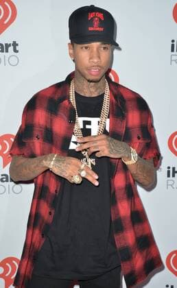 Las Vegas, Nevada, United States of America - Rapper Tyga attends the 2015 iHeartRadio Music Festival on September 19, 2015 at MGM Grand Arena in Las Vegas, Nevada. Las Vegas United States of America - ZUMAt114