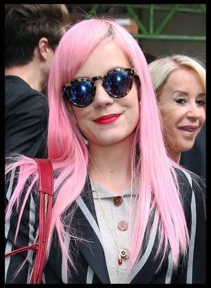 . 20 09 2015. London, United Kingdom. Lily Allen arriving at the Vivienne Westwood show at London Fashion Week S S 2016-Day three.  xStephenxLockx xi-Imagesx IIM-11067-0004