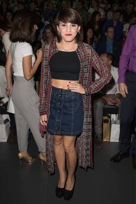 Angy en el desfile de Ion Fiz en la Mercedes Benz Fashion Week 2015 en Madrid. 588 cordon press Angy at the Ion Fis s fashion show of the Mercedes Benz Fashion Week 2015 in Madrid. 