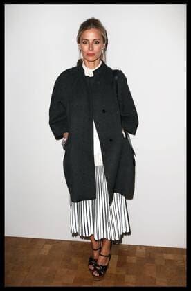 . 20 09 2015. London, United Kingdom. Laura Bailey at the Pringle of Scotland show at London Fashion Week S S 16-Day three.  xStephenxLockx xi-Imagesx IIM-11068-0008